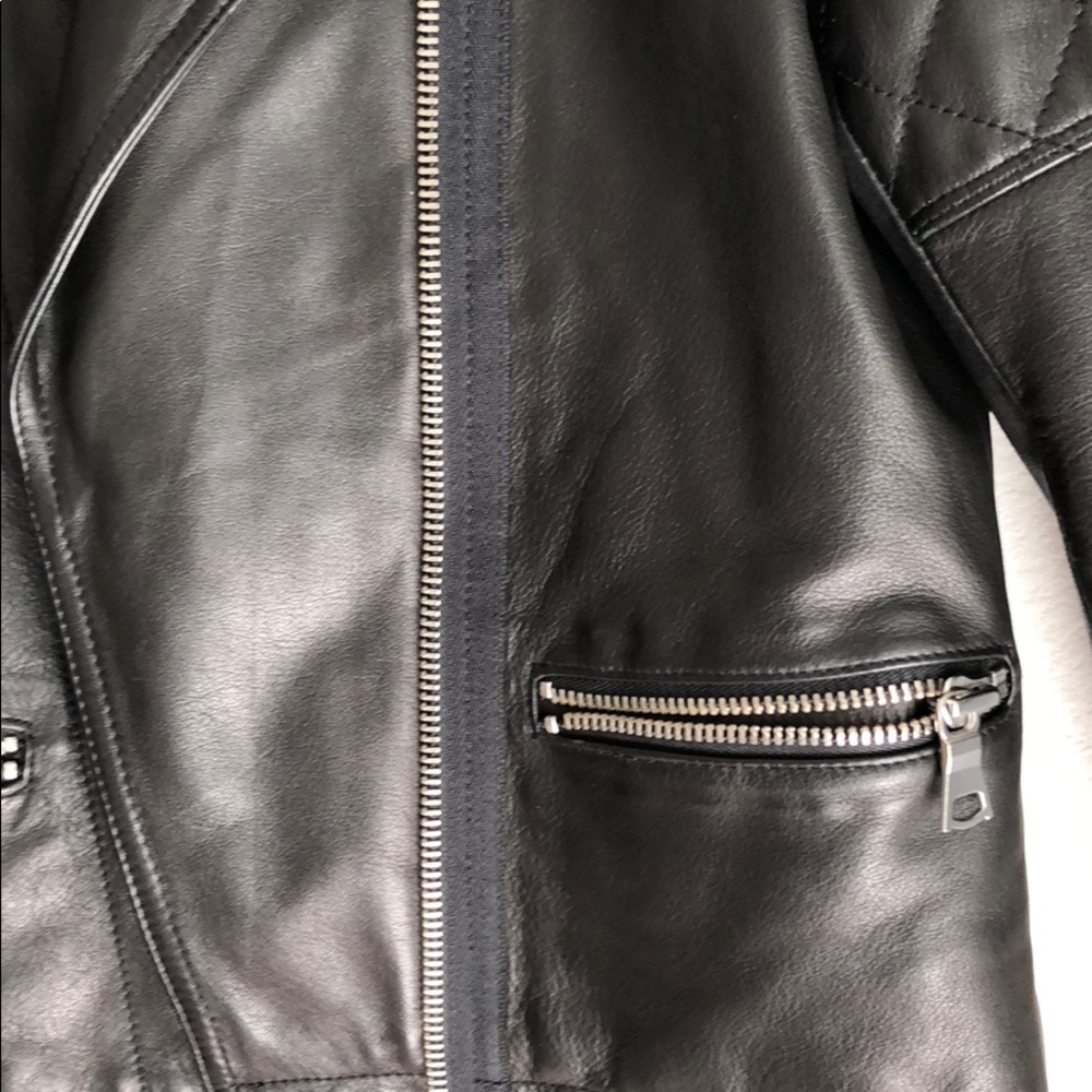 Leather Riding Jacket... - image 5